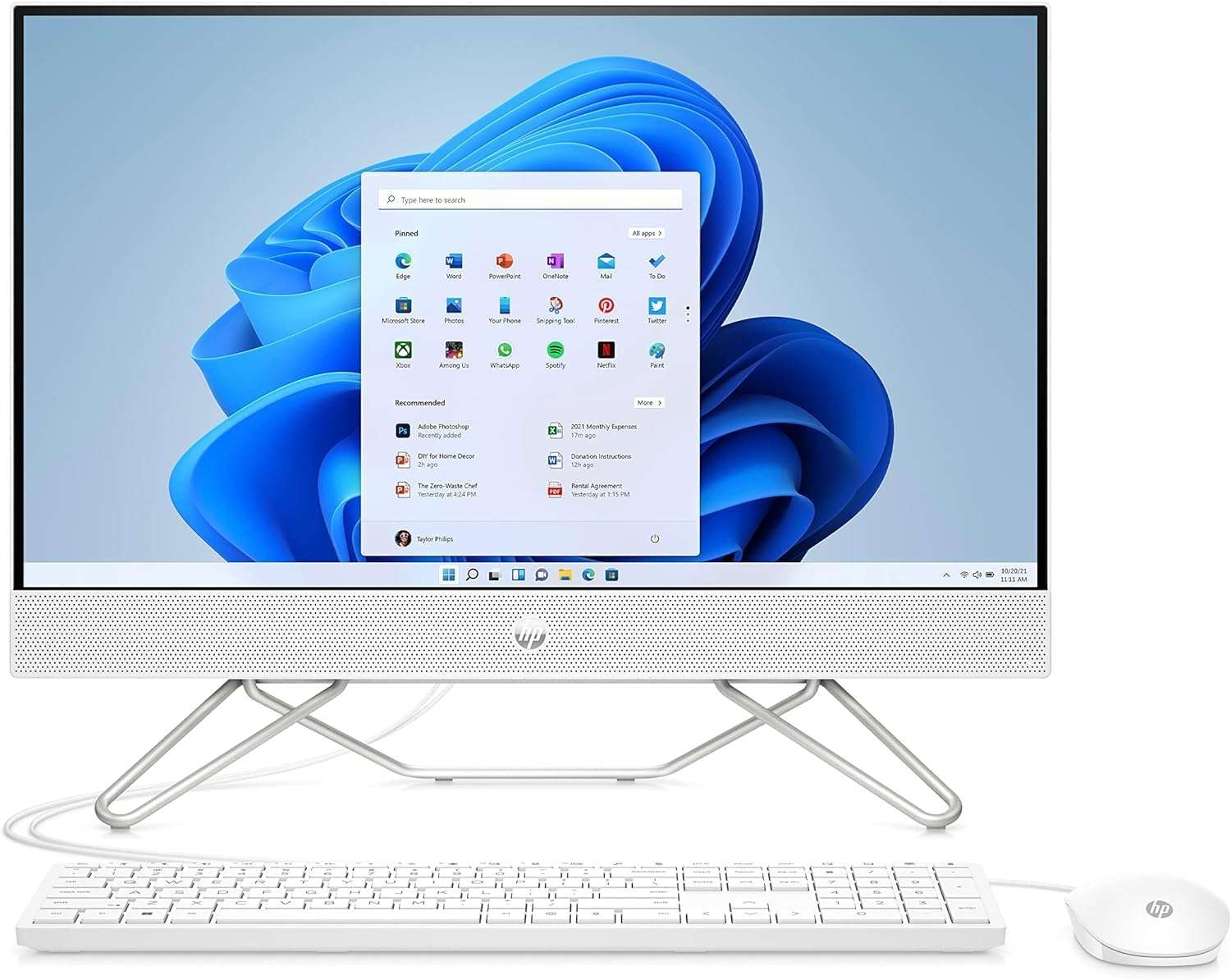 HP 27-cb1155nh AIO PC Intel Core I7-1255U 8GB/512GB SSD