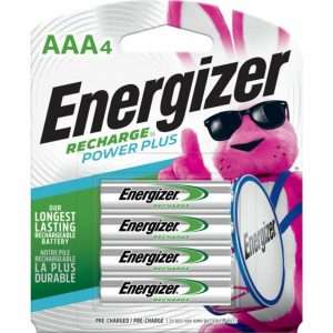 Energizer Rechargeable AA Batteries (4 Pack)