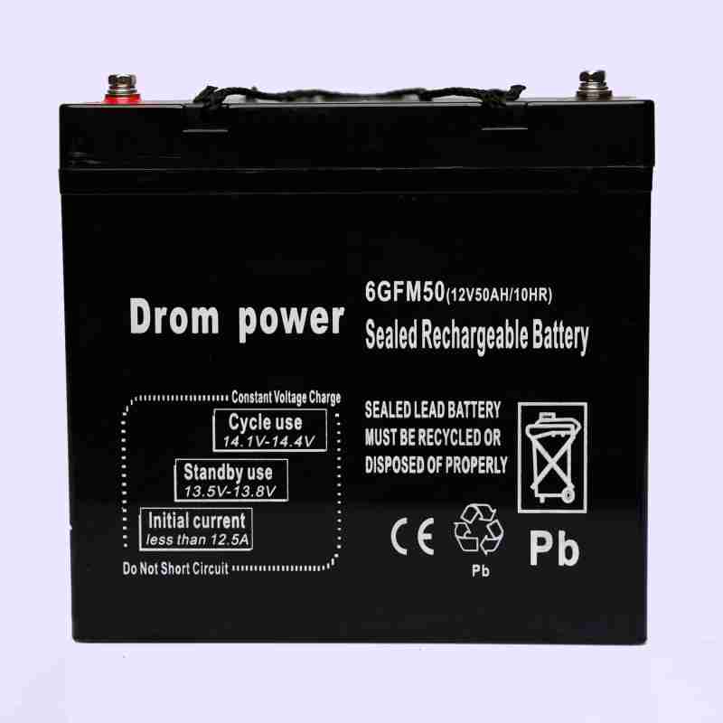12V 50Ah Sealed Lead Acid battery
