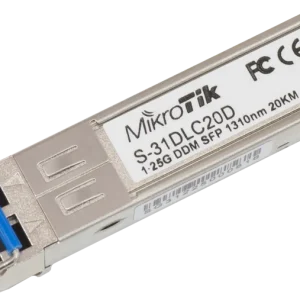 MikroTik SFP (1.25G) Module 20KM, Single Mode (S-31DLC20D)