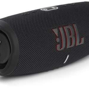 Black JBL Charge 5 Portable Bluetooth and Waterproof Speaker With Powerbank