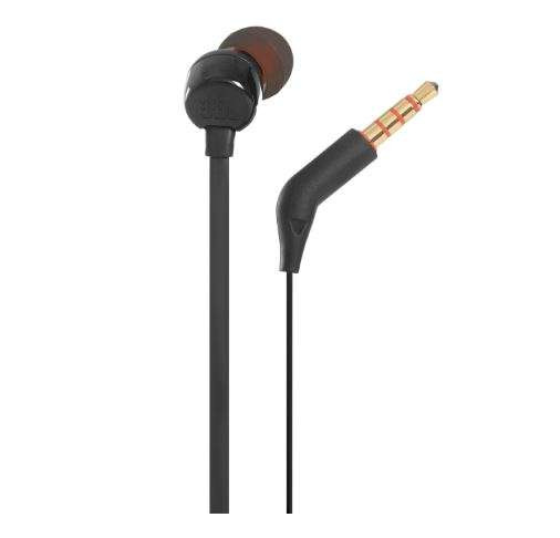 Black JBL Tune 110 Headphones