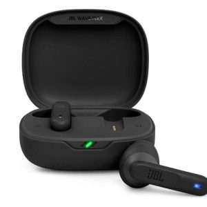 Black JBL Wave Flex Earphones