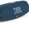 Blue JBL Charge 5 Portable Bluetooth and Waterproof Speaker With Powerbank