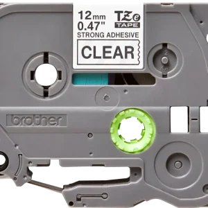 Brother laminated 12mm WZC-s131 black on clear Label Cartridge Compatible