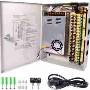 CCTV Power Supply 18CH Channel Port Box
