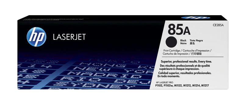 HP 85A Black LaserJet Toner Cartridge - CE285A