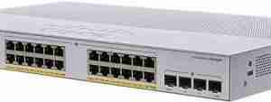 Cisco CBS250-24P-4G-UK 24-Port Gigabit PoE Switch