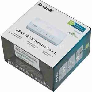 D-Link DES-1005C/B 5-Port 10/100Base-T Unmanaged Switch
