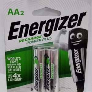 Energizer AA 2000mAH Rechargeable Batteries 1 pair