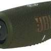 Green JBL Charge 5 Portable Bluetooth and Waterproof Speaker With Powerbank