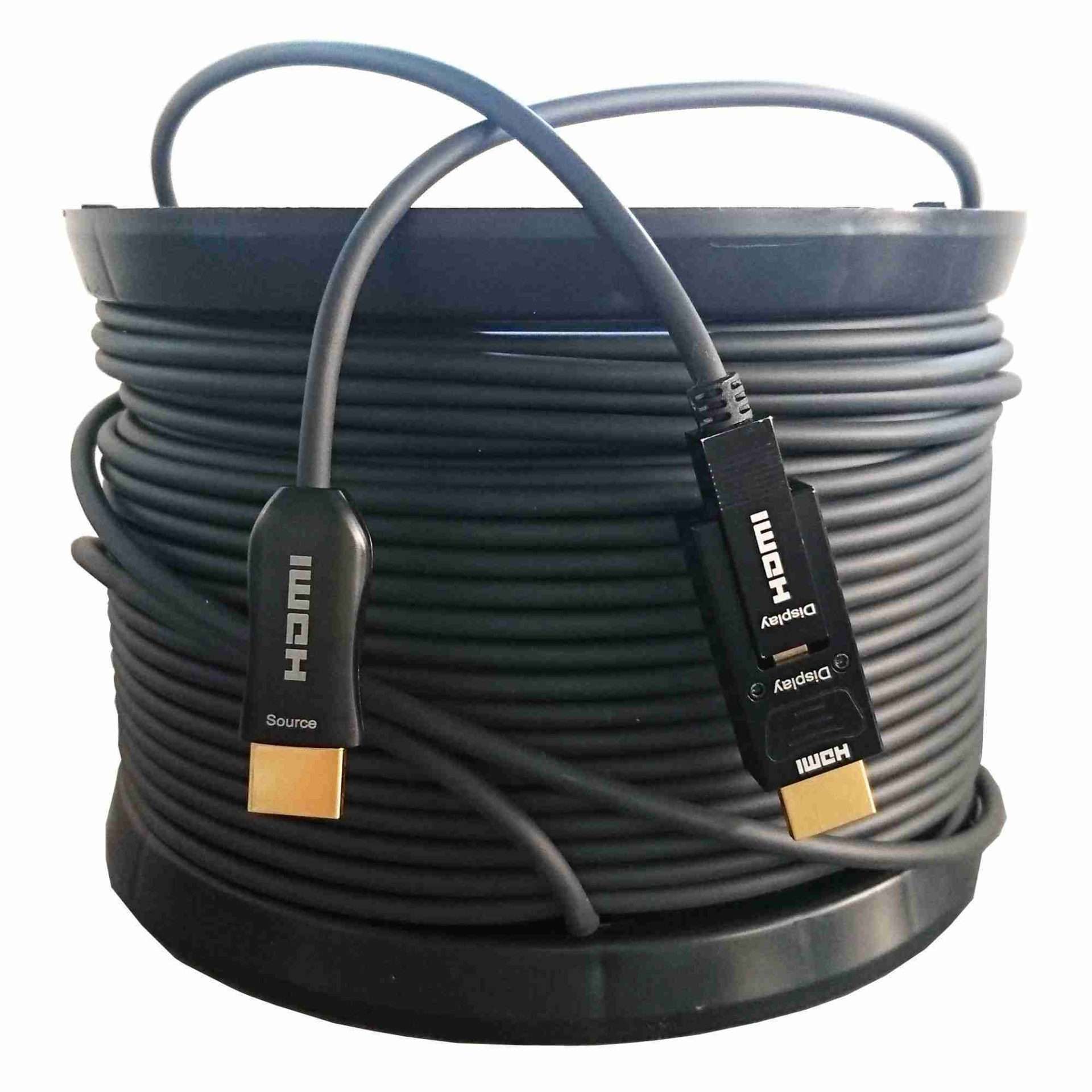 HDMI TO HDMI CABLE 100 MTR FIBER OPTIC