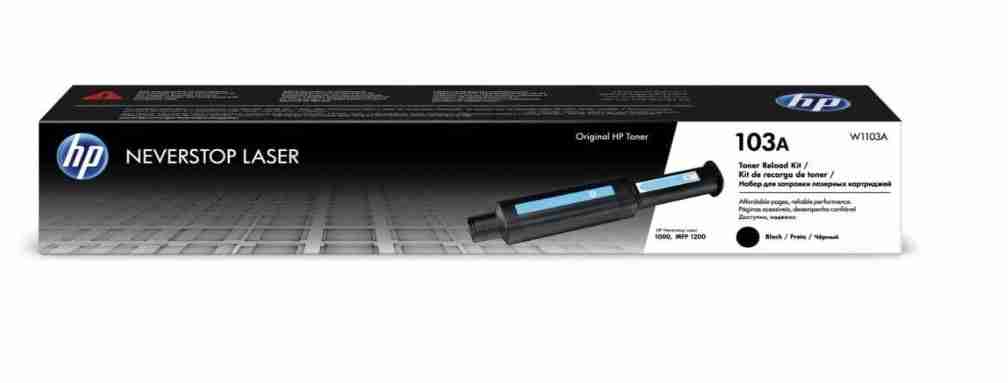 HP 103A Black Neverstop Laser Toner Reload Kit - W1103A