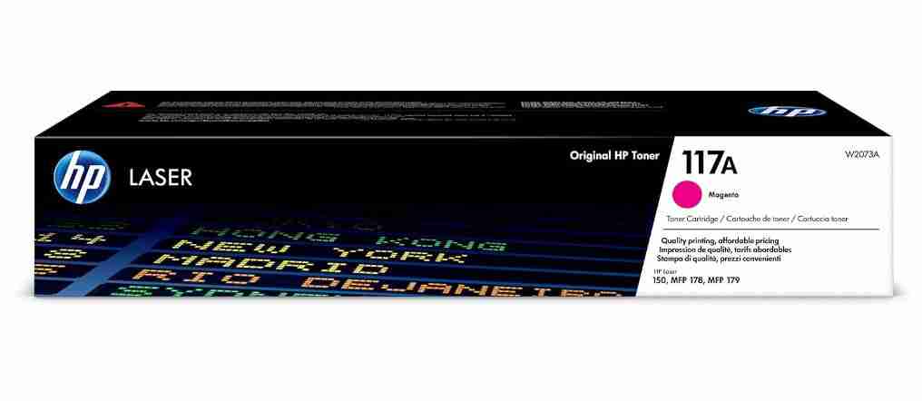 HP 117A Magenta LaserJet Toner Cartridge - W2073A