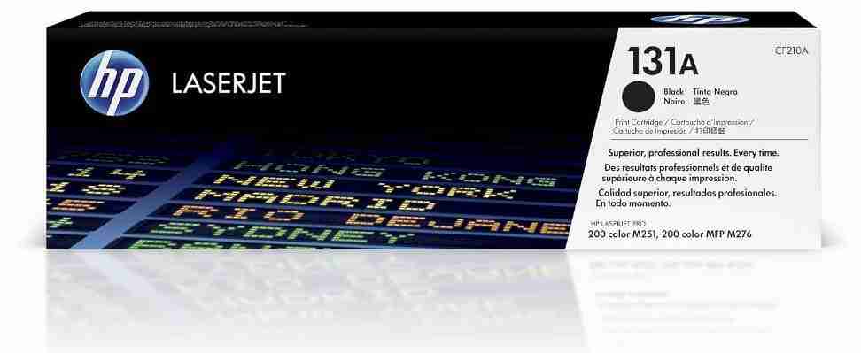 HP 131A Black LaserJet Toner Cartridge - CF210A