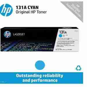 HP 131A Cyan LaserJet Toner Cartridge - CF211A