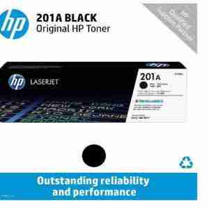 HP 201A Black LaserJet Toner Cartridge - CF400A