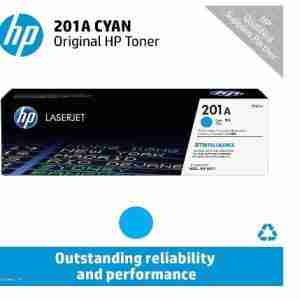 HP 201A Cyan LaserJet Toner Cartridge - CF401A