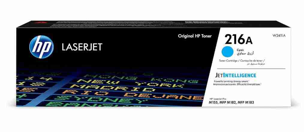 HP 216A Cyan LaserJet Toner Cartridge - W2411A