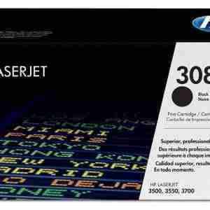 HP 308A Black Toner Cartridge - Q2670A