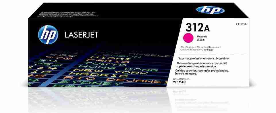 HP 312A Magenta LaserJet Toner Cartridge - CF383A