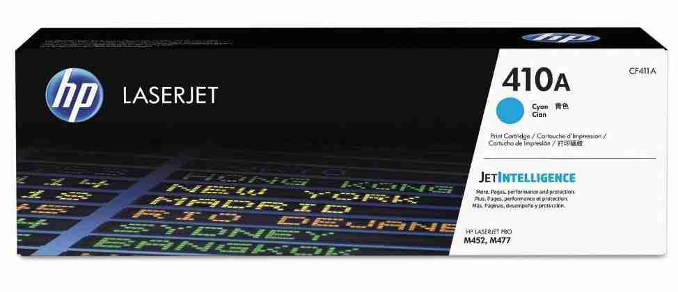 HP 410A Cyan LaserJet Toner Cartridge - CF411A
