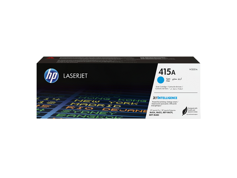 HP 415A Cyan LaserJet Toner Cartridge