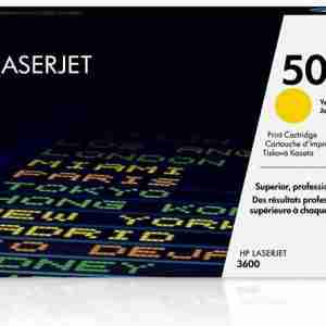 HP 502A Yellow Toner Cartridge - Q6472A