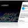 HP 504A Cyan LaserJet Toner Cartridge - CE251A