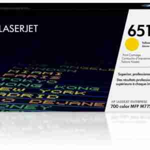 HP 651A Yellow LaserJet Toner Cartridge - CE342A