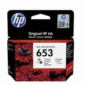 HP 653 Tri-color Ink Cartridge - 3YM74AE