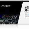 HP 655A Black LaserJet Toner Cartridge - CF450A