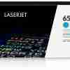 HP 655A Cyan LaserJet Toner Cartridge - CF451A