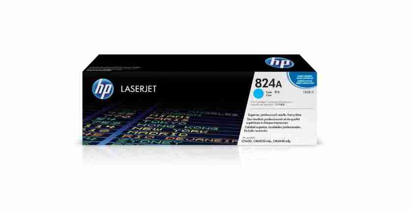 HP 824A Cyan LaserJet Toner Cartridge - CB381A