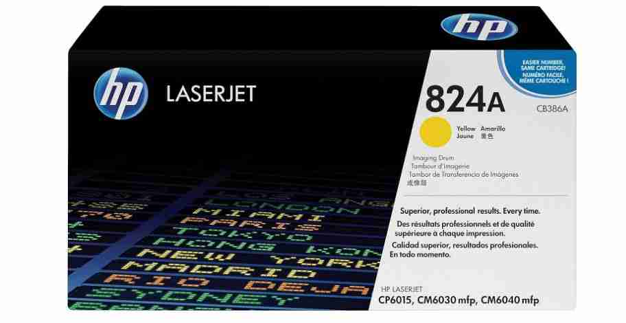 HP 824A Yellow LaserJet Image Drum - CB386A