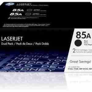 HP 85A 2-pack Black Original LaserJet Toner Cartridges