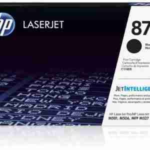 HP 87A Black LaserJet Toner Cartridge - CF287A