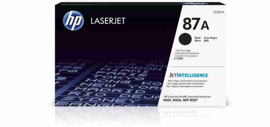 HP 87A Black LaserJet Toner Cartridge - CF287A