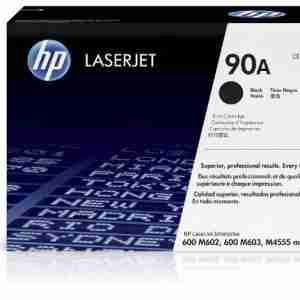 HP 90A Black LaserJet Toner Cartridge - CE390A
