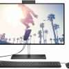 HP All-in-One 24-cb1022nh Bundle All-in-One PC, Intel Core i5 1235U, 8GB DDR4 3200, 256GB