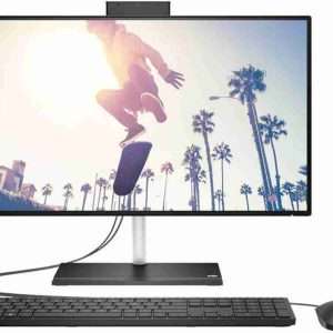 HP All-in-One 24-cb1022nh Bundle All-in-One PC, Intel Core i5 1235U, 8GB DDR4 3200, 256GB