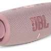 Pink JBL Charge 5 Portable Bluetooth and Waterproof Speaker With Powerbank