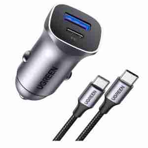 UGREEN 30W 2-Port Fast Car Charger - EC305