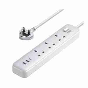 UGREEN 30W 3 AC Power Strip with Master Switch (2A1C) - CD286