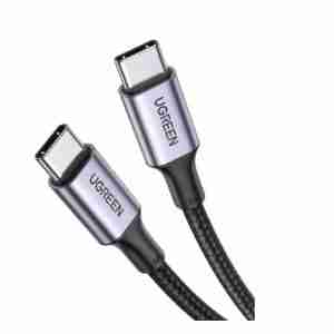 UGREEN USB-C 3.1 Gen2 Male To Male 5A Data Cable (100W 4K@60Hz) 1m