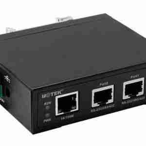 UTEK UT-6002 2 Port 10/100M Serial Ethernet Switch Modem Server