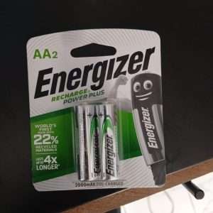 Alternative view of Energizer Rechargable Battery AA. 2pack