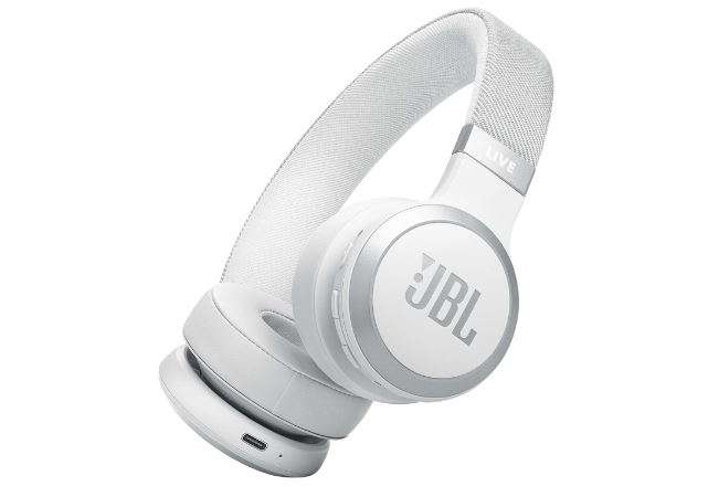 White JBL Live 670NC Headphones