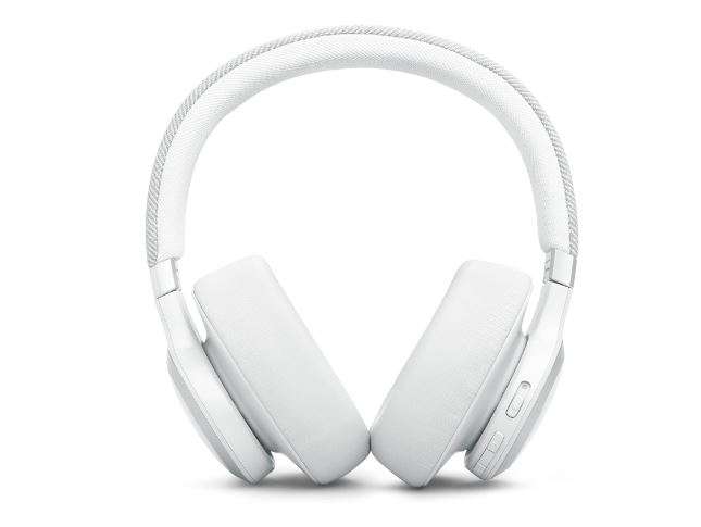 White JBL Live 770 Headphones