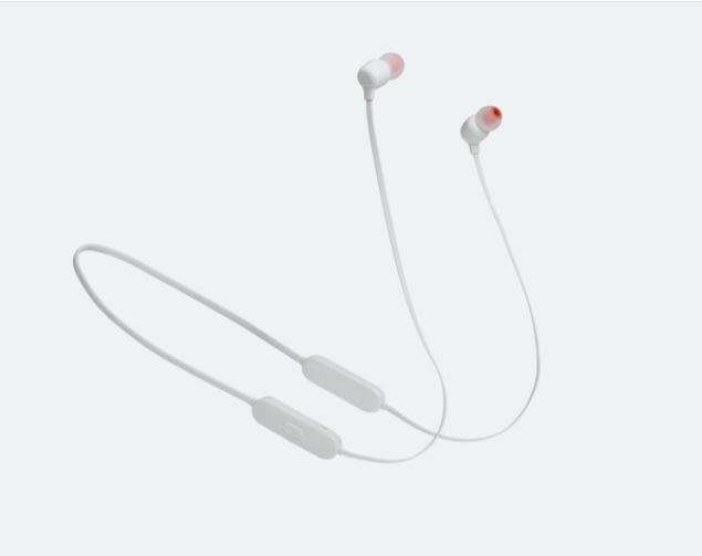 White JBL Tune 125BT Headphones